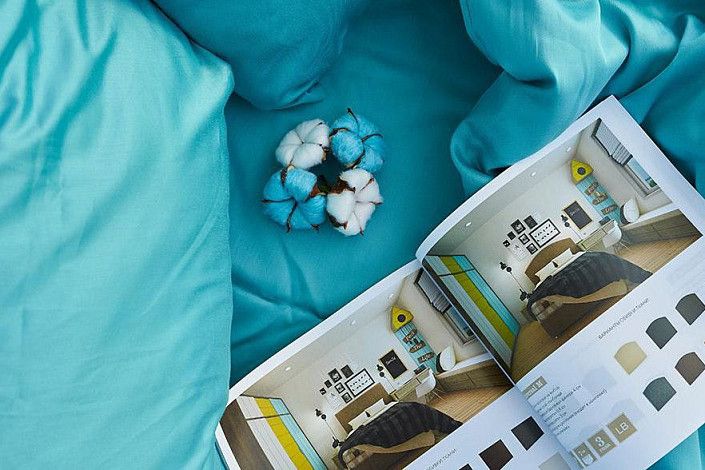 Комплект постельного белья Mr. Mattress Aquamarine L | Интернет-магазин Гипермаркет-матрасов.рф